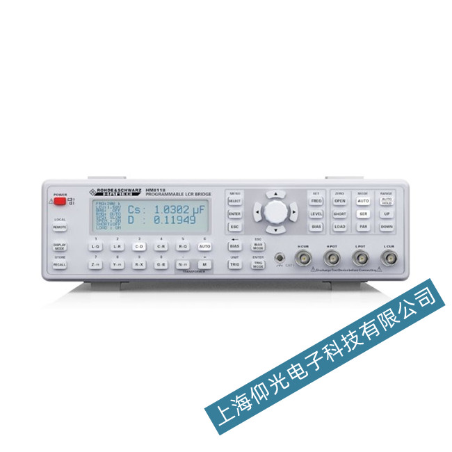 �_���cʩ�ߴ�HM8118 LCR���@ʾ�^�d���ϾS��